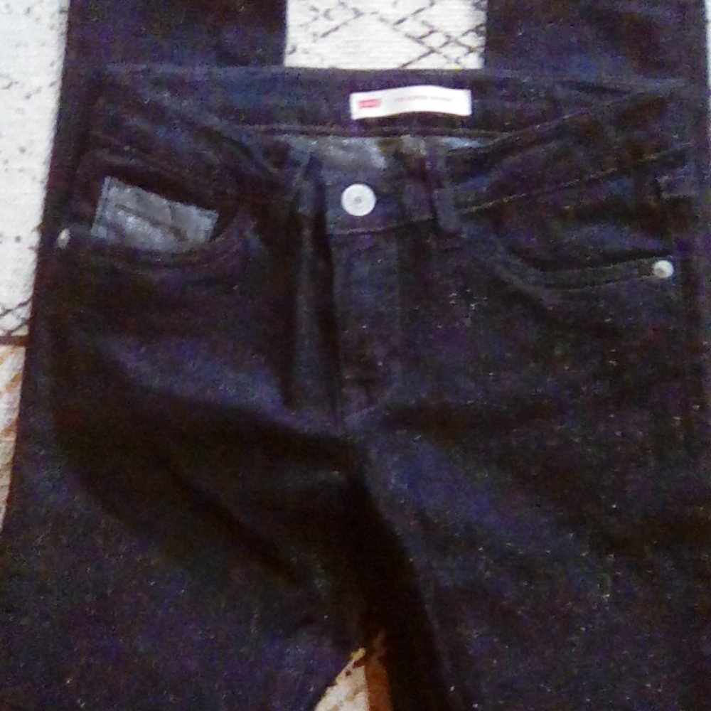 Levis Girls Skinny Jeans glitter flecks Size Size 10 Reg
